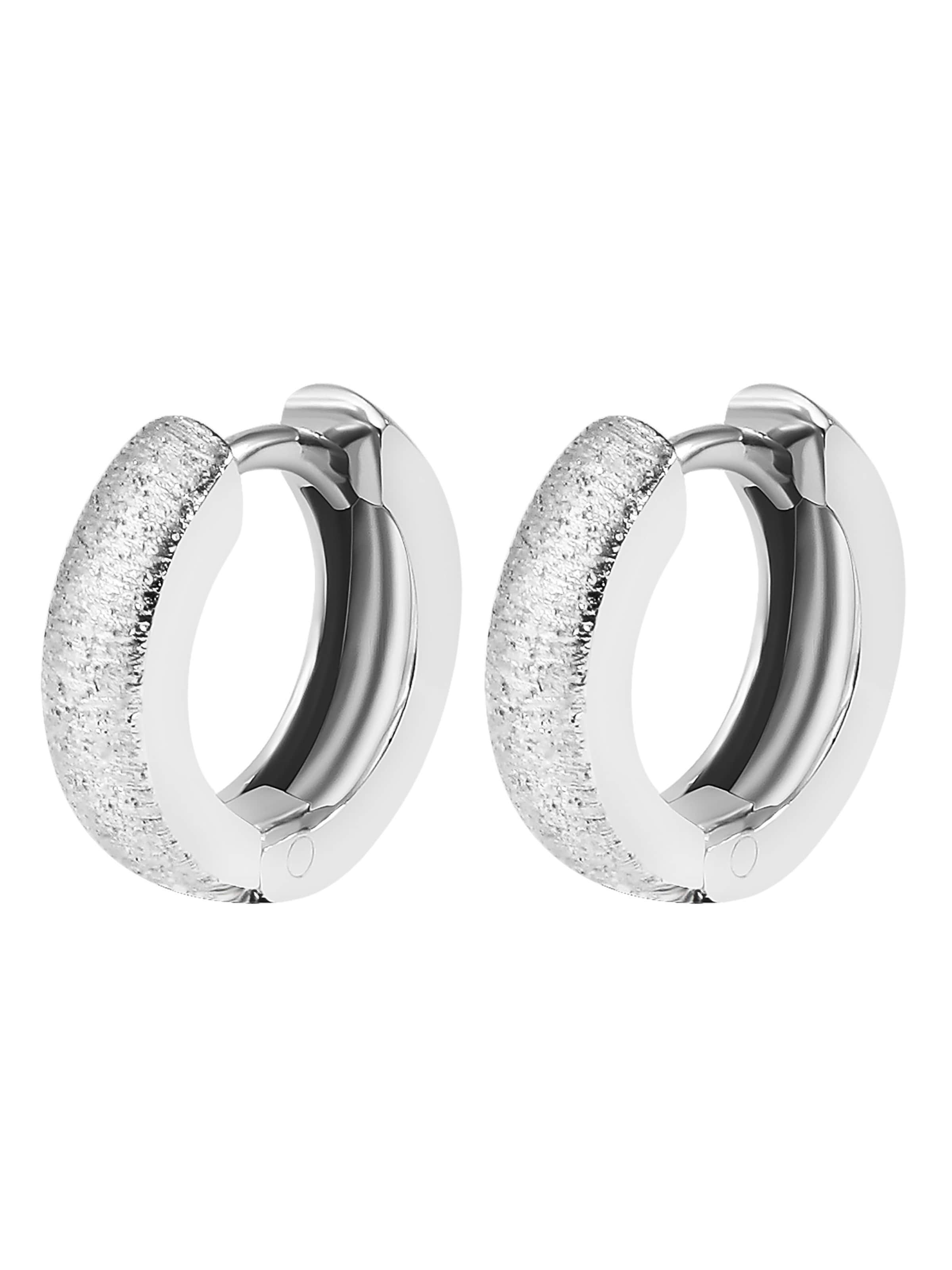 Akzent Earrings 'Alondra, 925 Sterlingsilber, langlebig' in Silver: front