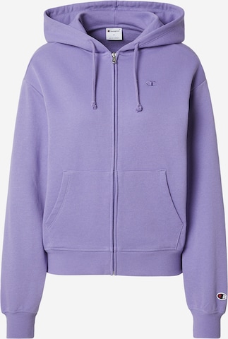 Hanorac de la Champion Authentic Athletic Apparel pe mov: față