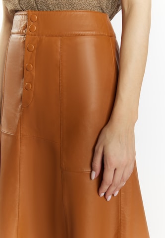 DreiMaster Vintage Skirt in Brown