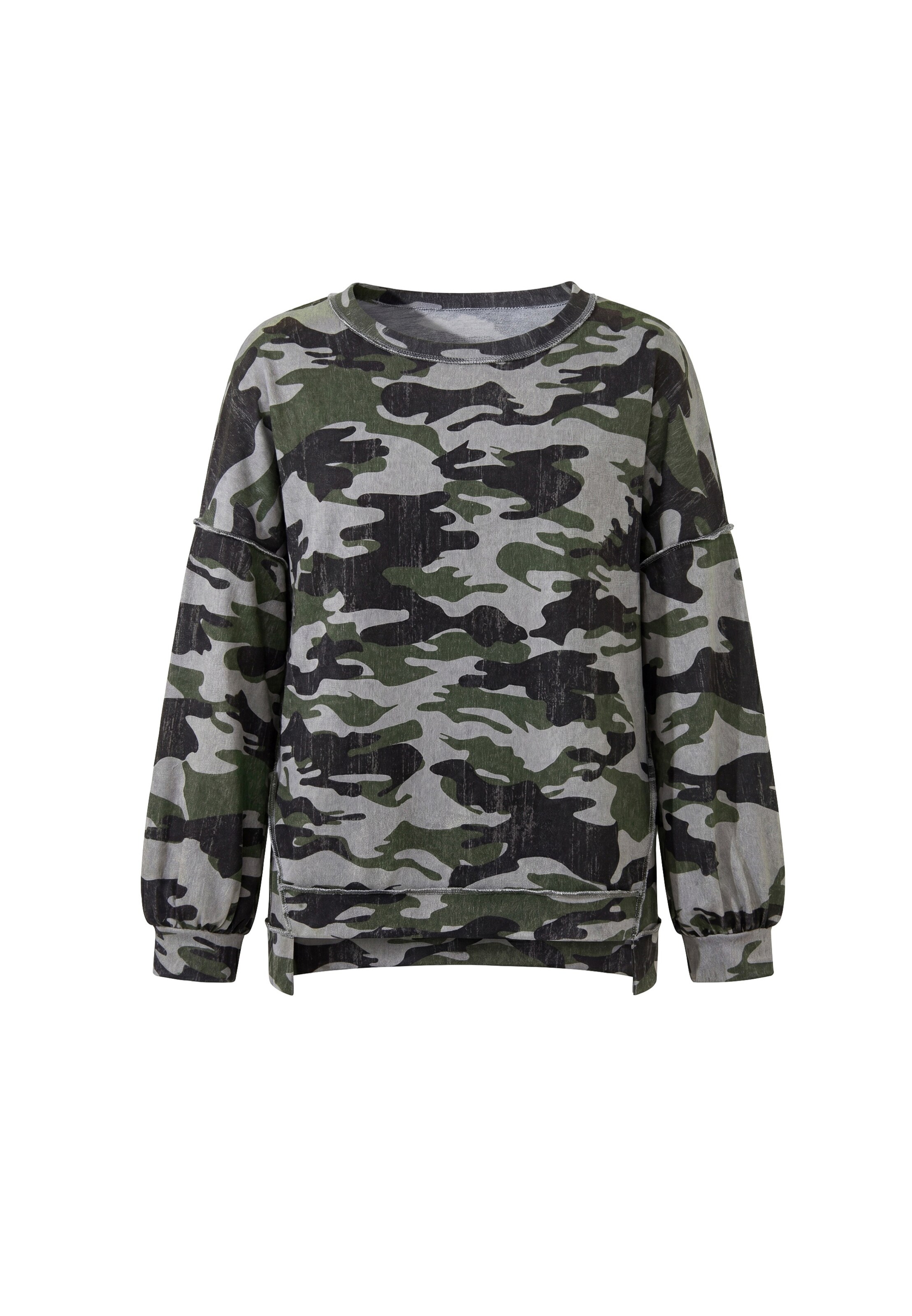 MYMO - Sudadera en verde: frente