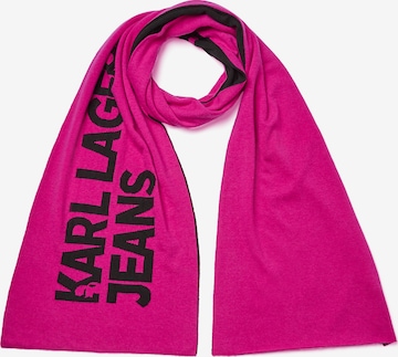 KARL LAGERFELD JEANS - Chal en rosa: frente