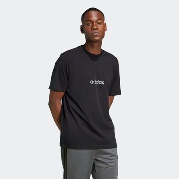 ADIDAS SPORTSWEAR Performance Shirt in Black: front