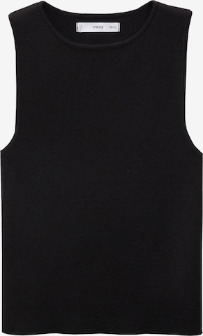 MANGO Top 'HERNAN' in Black: front