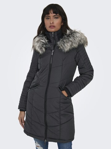 ONLY - Abrigo de invierno en gris: frente