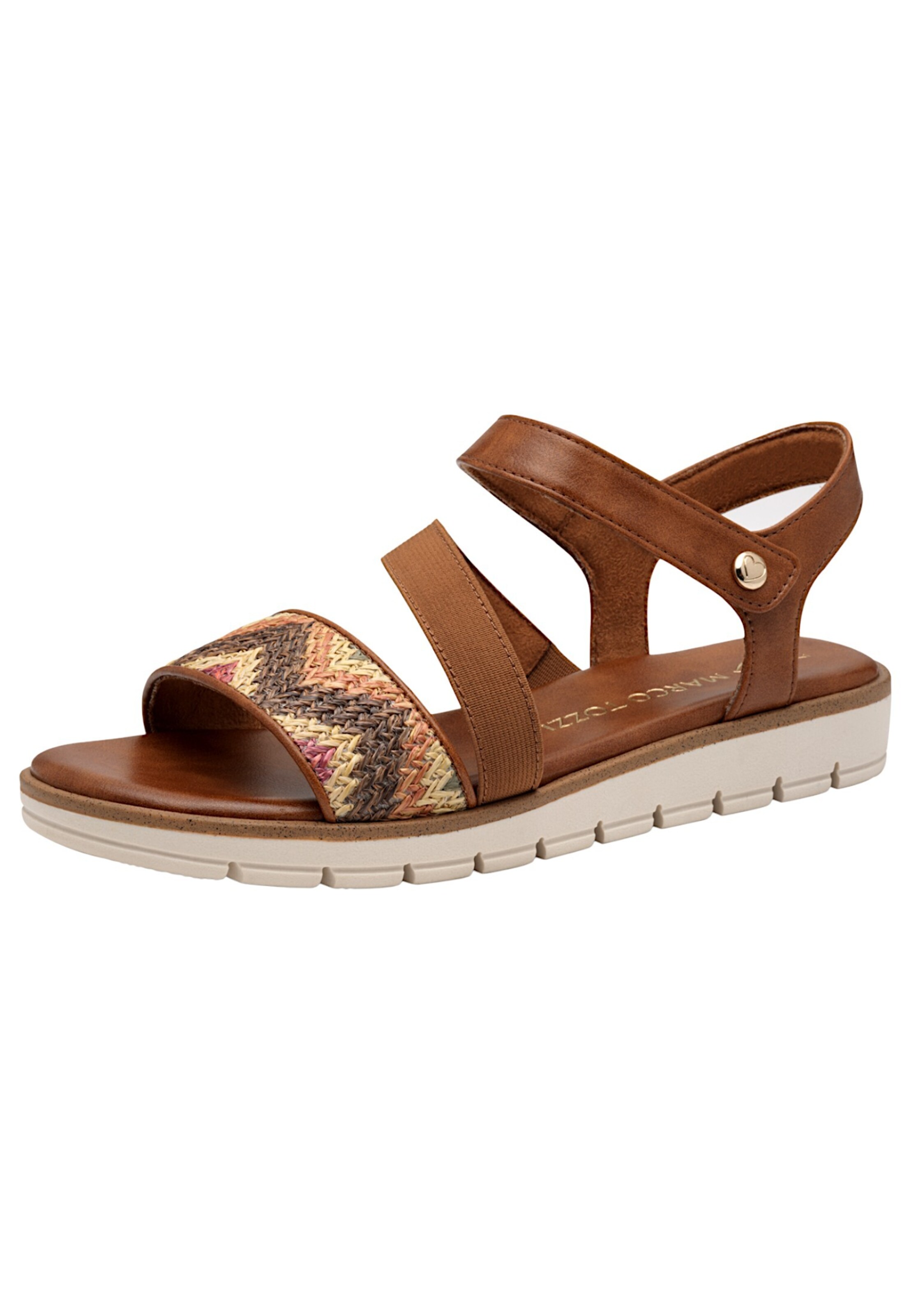 Sandales MARCO TOZZI en marron : devant