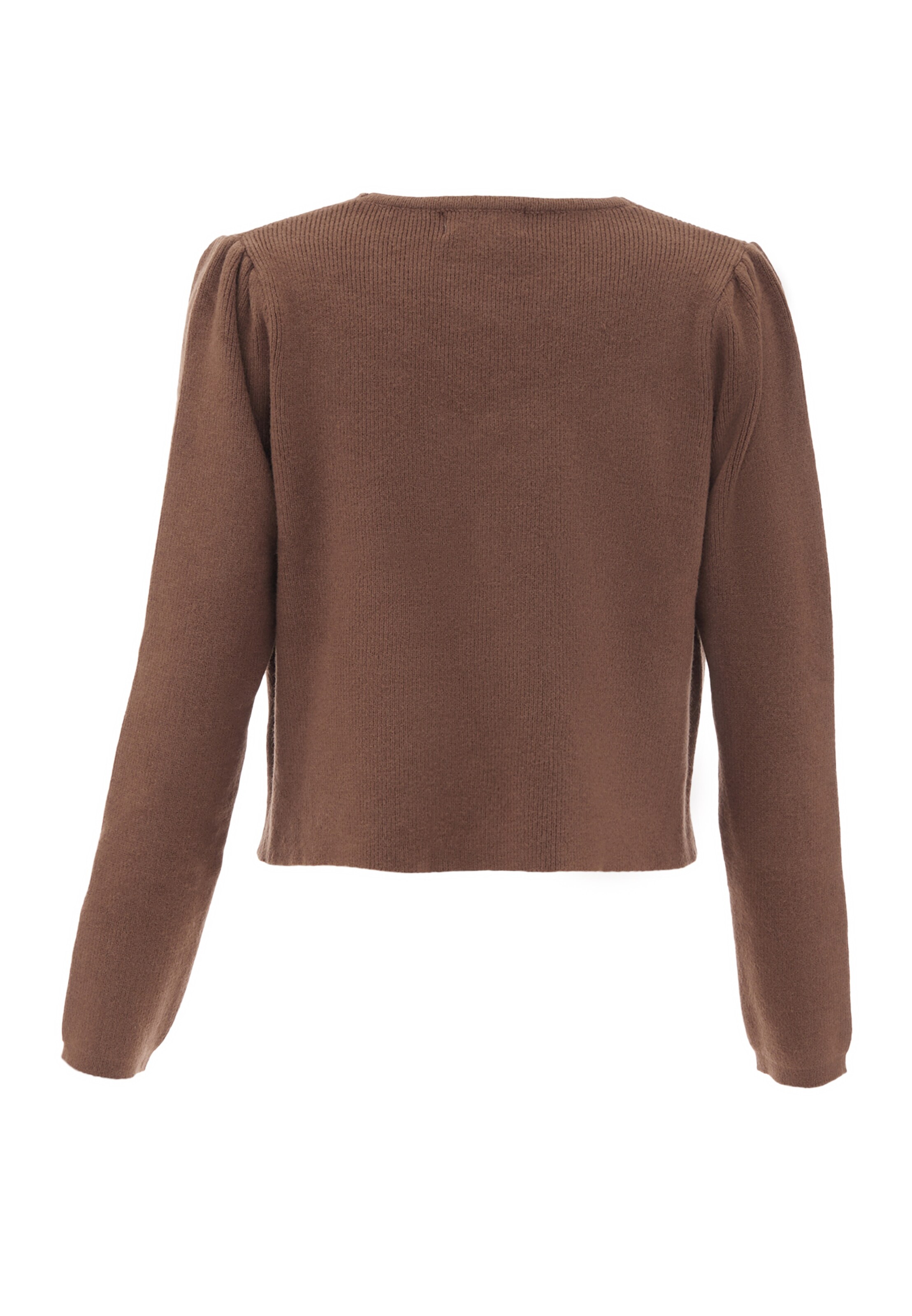 NAEMI Strickjacke in Braun