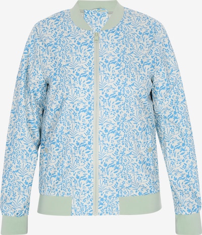 Demisezoninė striukė iš swirly, spalva – šviesiai mėlyna / pastelinė žalia / balta, Prekių apžvalga