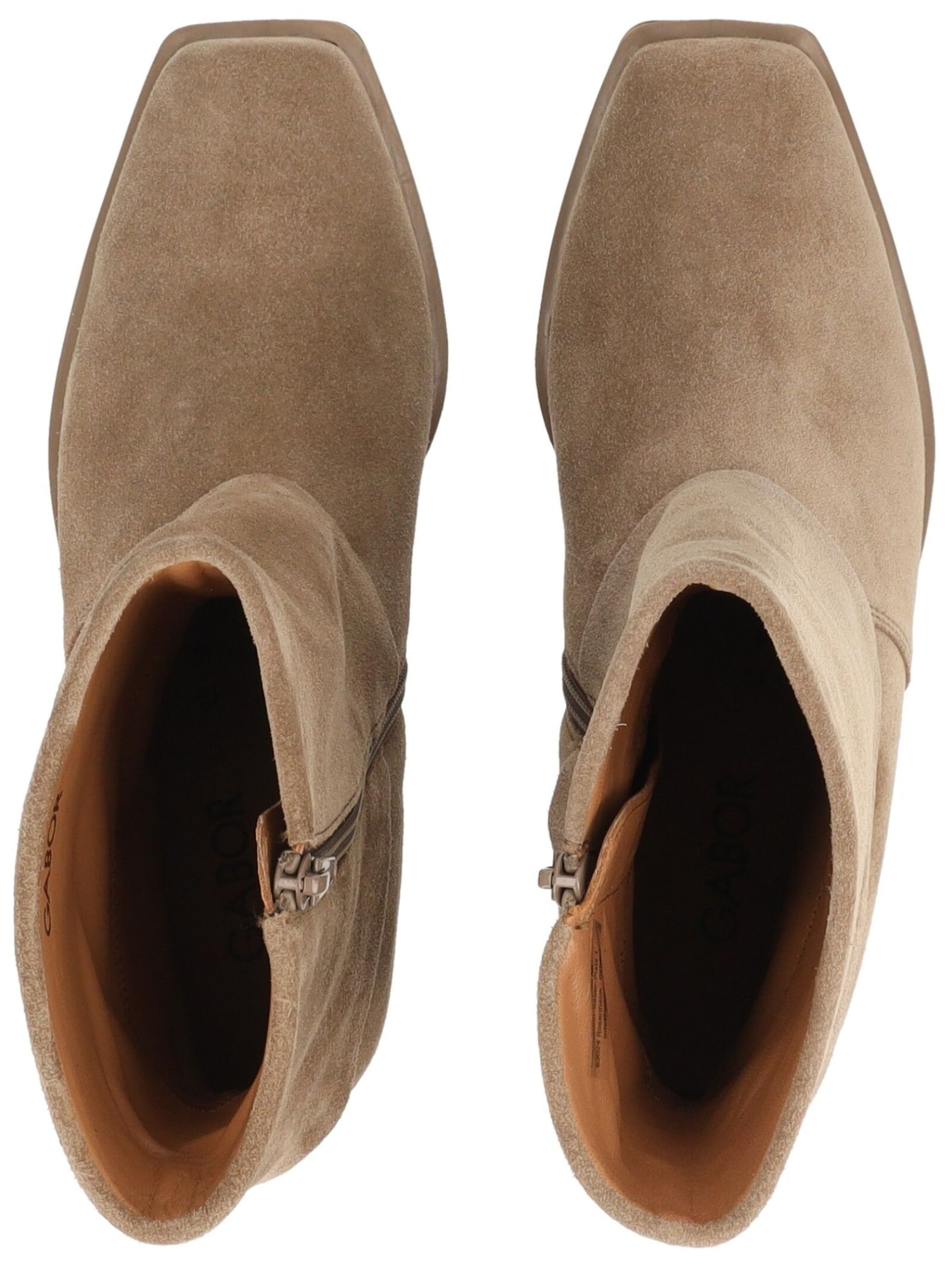 GABOR Enkellaarsjes in Beige