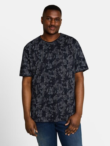TOM TAILOR Men + T-Shirt in Blau: Vorderseite