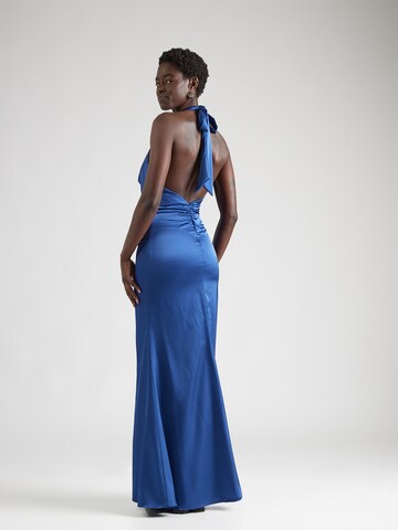 mascara - Vestido de noche en azul