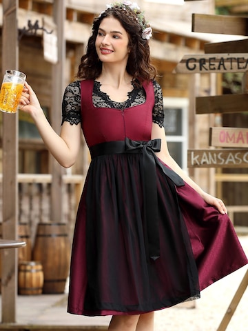 Yesfashion Dirndl in Red
