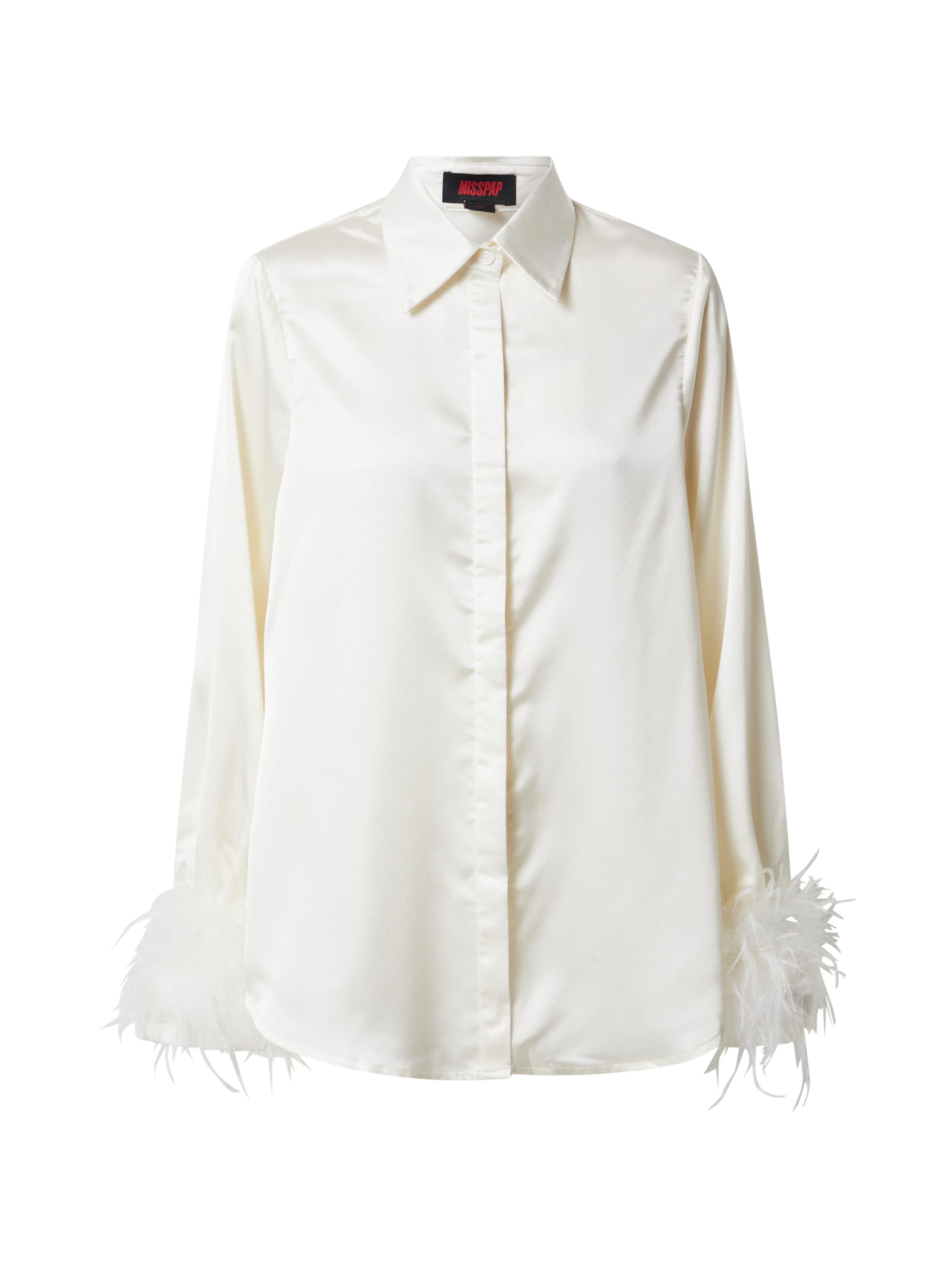 Camicia da donna di Misspap in beige: frontale