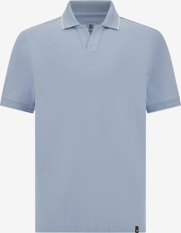 Boggi Milano Poloshirt 'B Tech' in Blau: Vorderseite