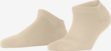 FALKE Füßlinge 'ClimaWool' in Beige: Vorderseite