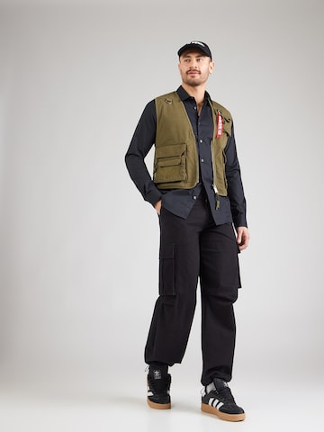 ALPHA INDUSTRIES Kamizelka sportowa 'Utility' w kolorze zielony