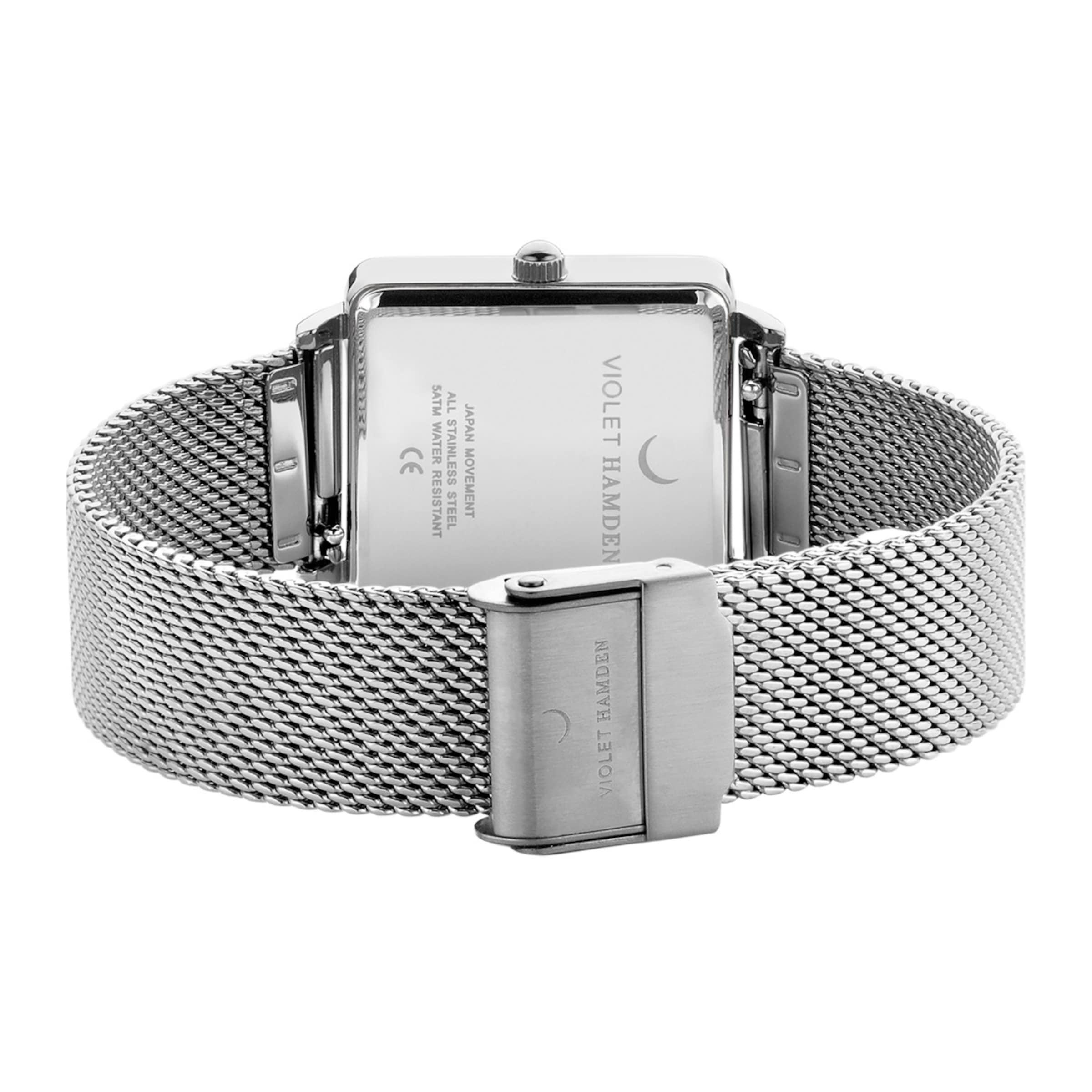 Violet Hamden Analog Watch in Silver