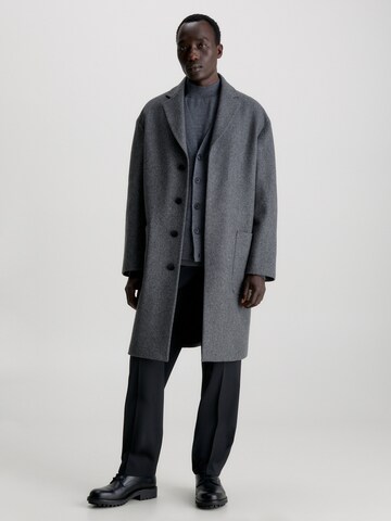 Calvin Klein Between-Seasons Coat in Grey