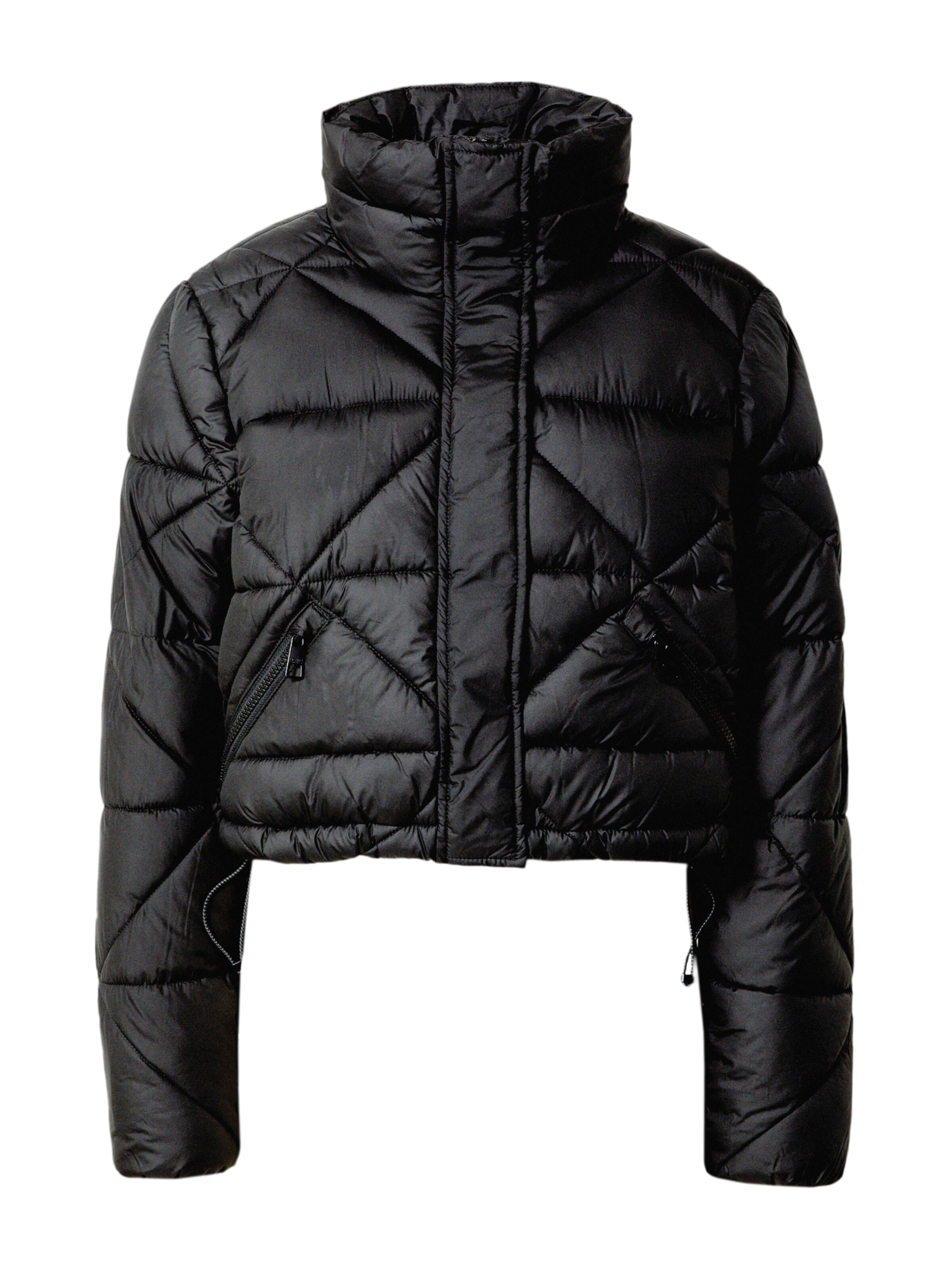 TOM TAILOR DENIM Jacke in Schwarz: Vorderseite