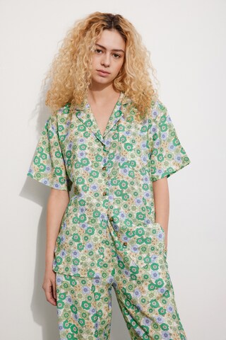 Envii Blouse 'Robyn' in Groen: voorkant