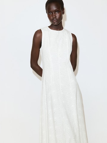 MANGO Kleid 'Nola' in Weiß