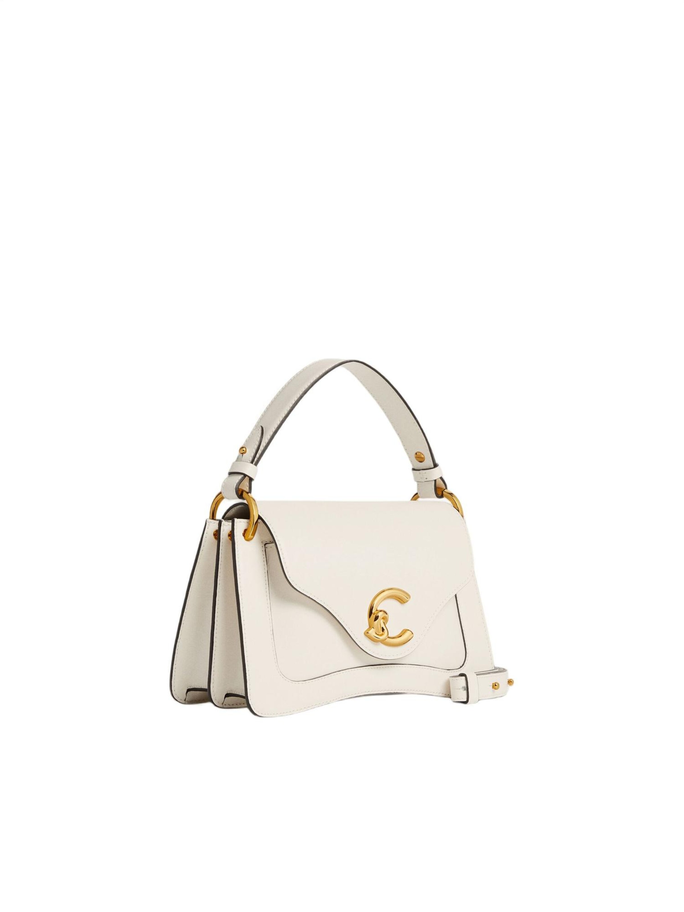 Coccinelle Handtas 'COCCINELLE C-Me S26 3' in Wit