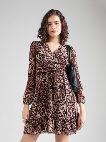 Hailys Zomerjurk 'Ro44mina' in Bruin: voorkant