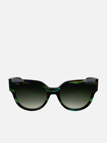Longchamp Sonnenbrille 'Longchamp LO779S Textured black/green/orange 53/19/140 Women Sunglasses'‌‌‌‌‌‌‌ in Schwarz: Vorderseite