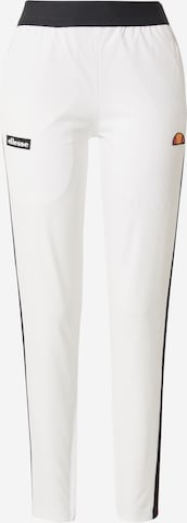 ELLESSEregular Sportske hlače 'Keren' - bijela boja: prednji dio