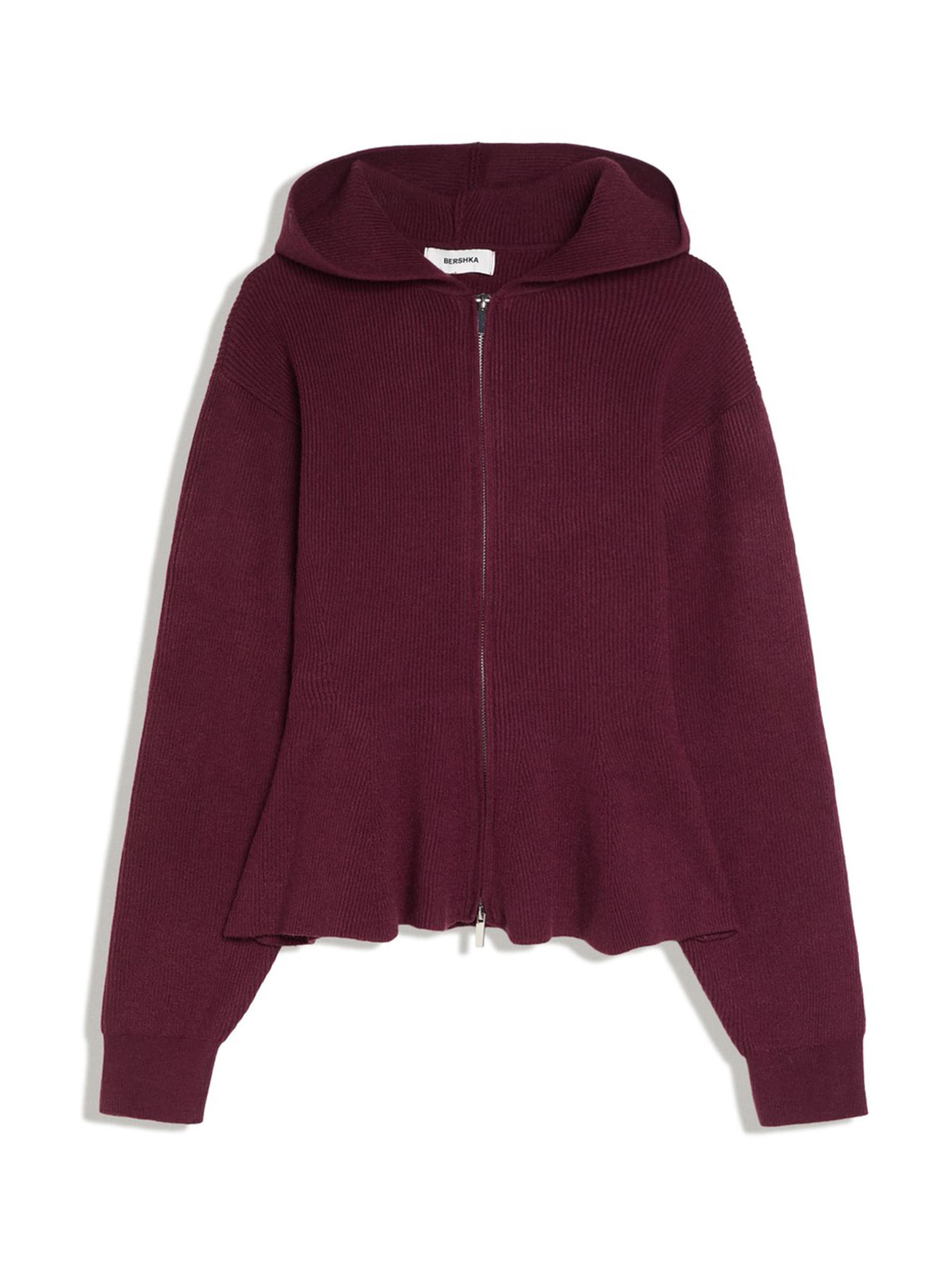 Cardigan Bershka en rouge : devant