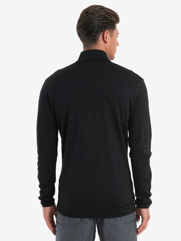 ICEBREAKER Zip-Up Hoodie in Black