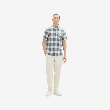 žalia TOM TAILOR Standartinis modelis Marškiniai