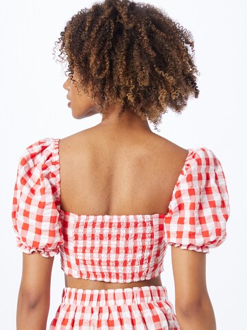 Monki Bluse in Rot