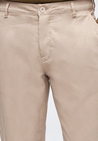 Casual Friday Слим фит Панталон Chino 'CFViggo' в сиво: отпред