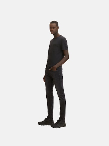 TOM TAILOR DENIM Slim fit Jeans 'Piers' in Black