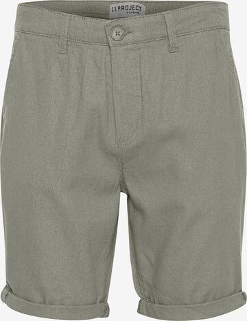 11 Project Regular Broek in Beige: voorkant