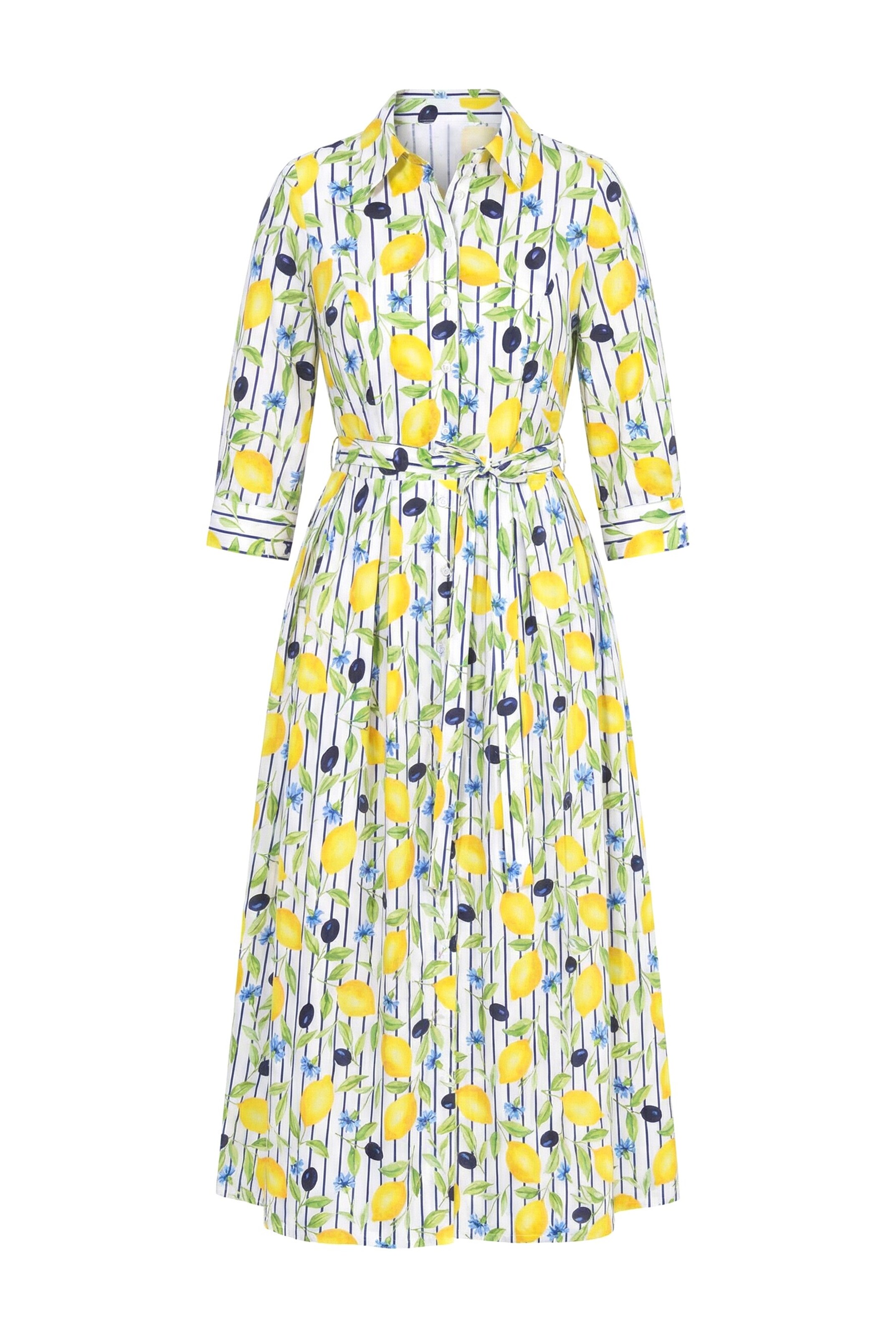 Ulla Popken Blusenkleid in Mischfarben