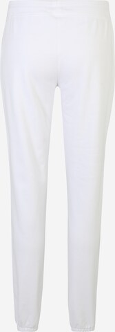 Gap Tall Zwężany krój Spodnie w kolorze biały