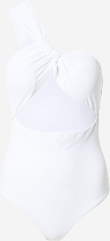 Dorothy PerkinsJednodijelni kupaći kostim - bijela boja: prednji dio