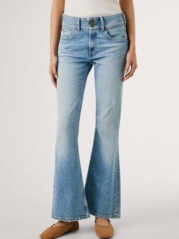 évasé Jean 'Venus' Pepe Jeans en bleu : devant