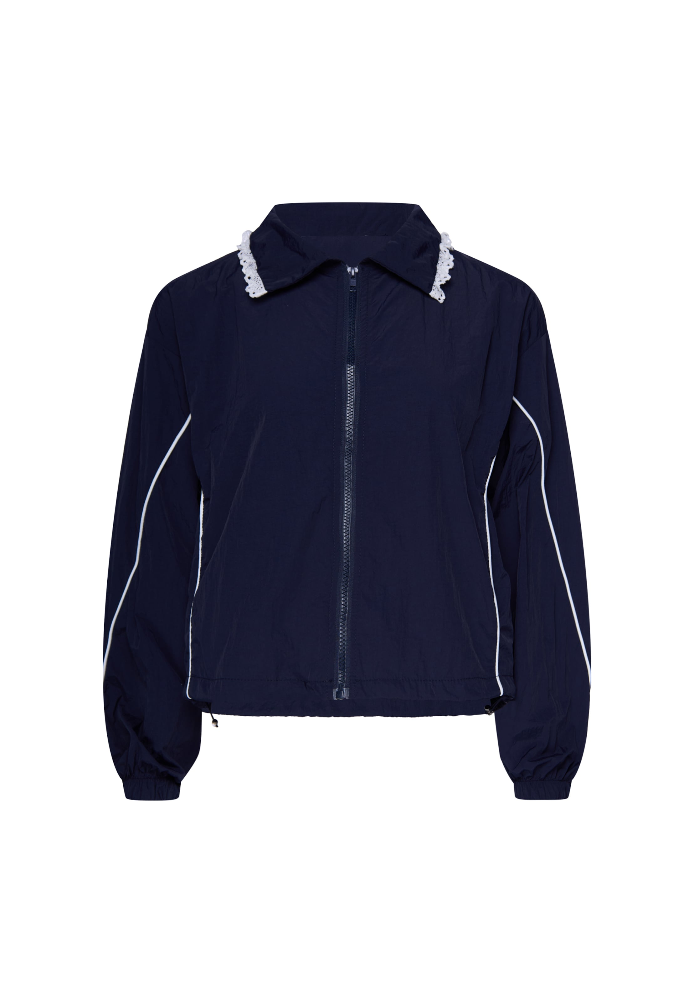 myMo ATHLSR Between-Season Jacket in Blue: front