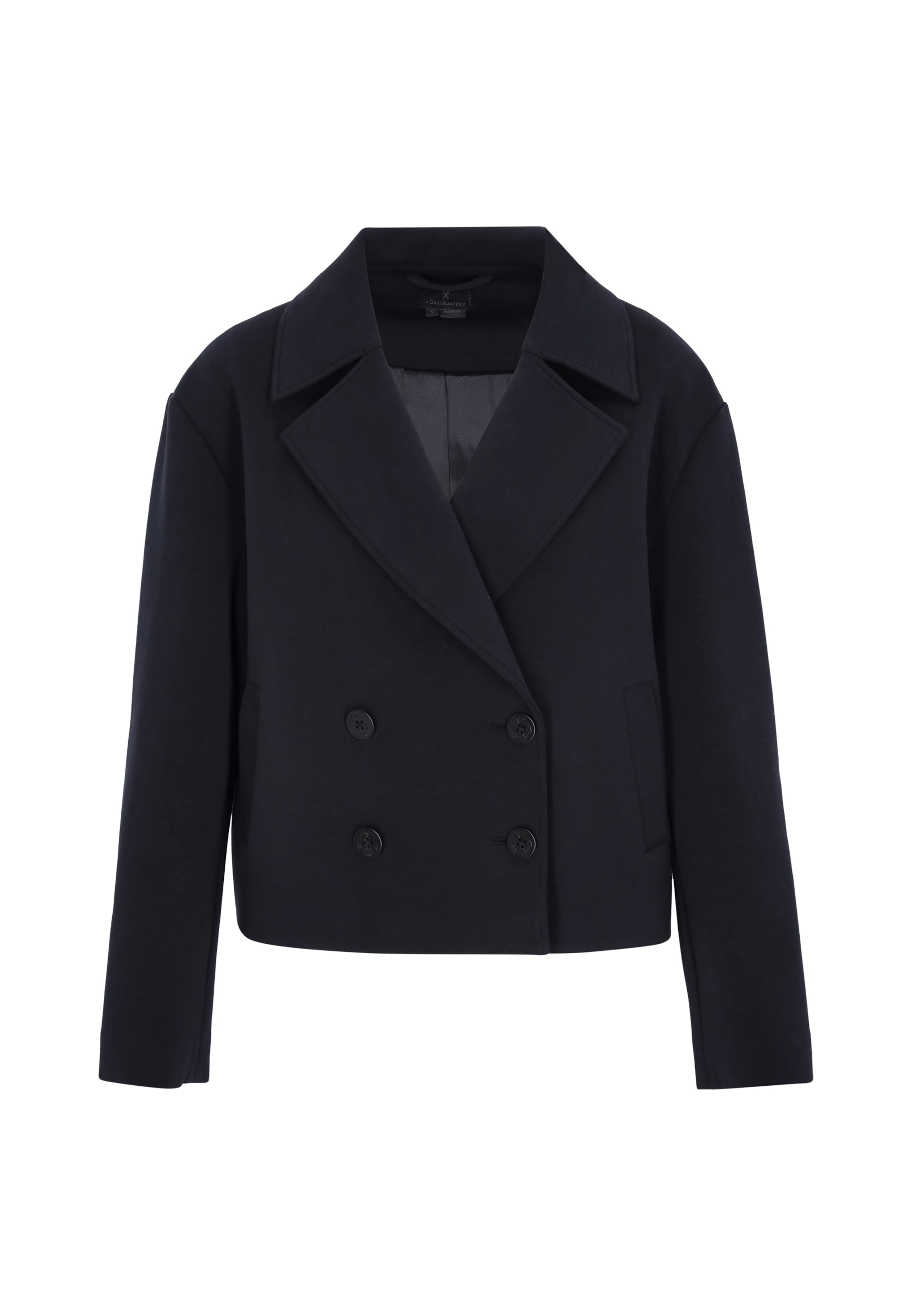 DreiMaster Klassik Mantel 'Classic' in nachtblau, Produktansicht