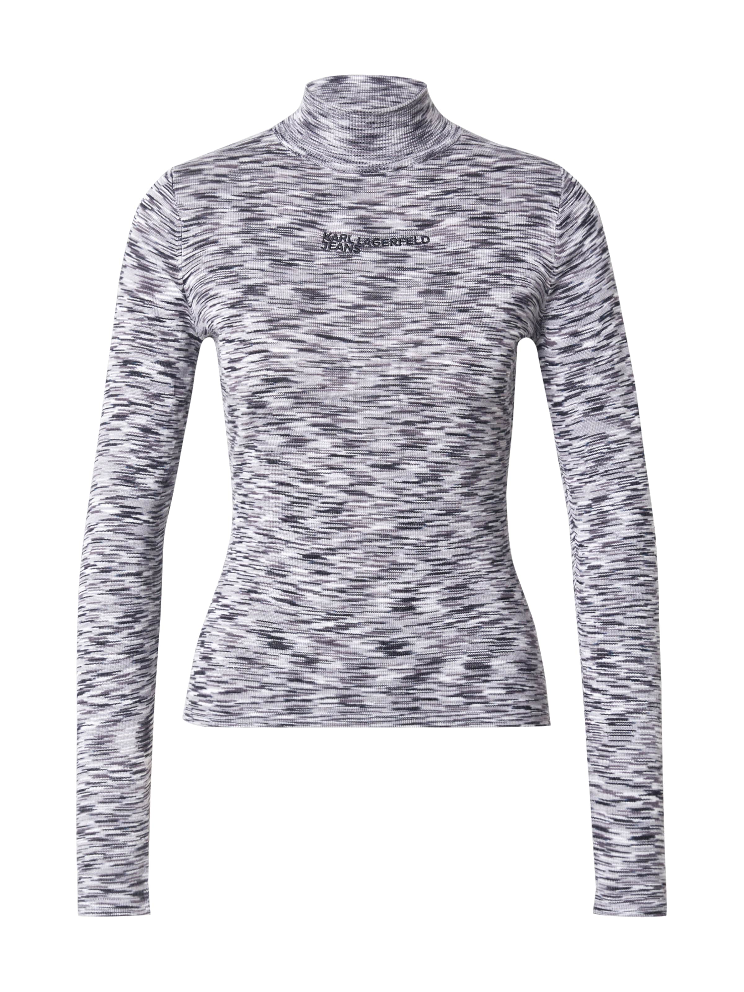 Pull-over KARL LAGERFELD JEANS en gris : devant
