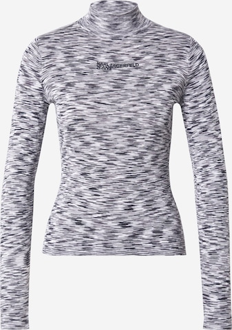 KARL LAGERFELD JEANSPulover - siva boja: prednji dio