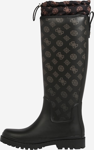 GUESS Rubber boot 'Reisa' in Black