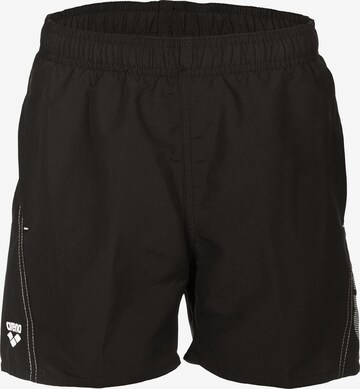 ARENA Beach Short 'LOGO JR BOXER' in Schwarz: predná strana