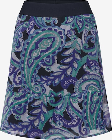 STREET ONE Rok in Blauw: voorkant