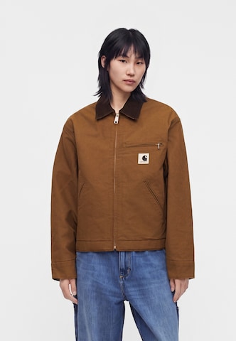 Carhartt WIP Демисезонная куртка 'Detroit' в Коричневый: спереди
