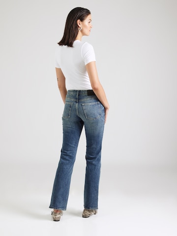 WEEKDAY Bootcut Jeans 'Tension' in Blau