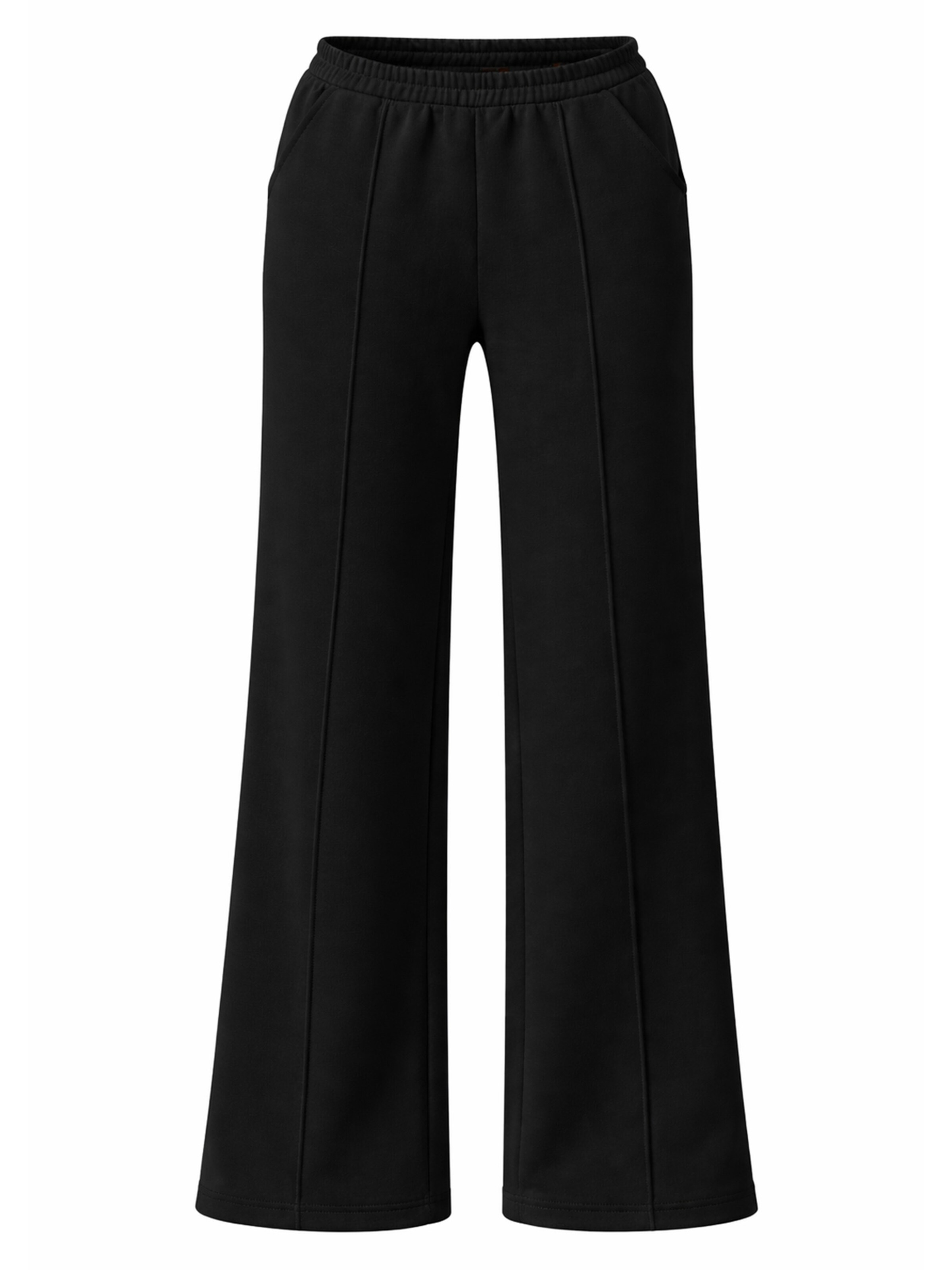 Vivisence Wide leg Workout Pants '9107' in Black: front