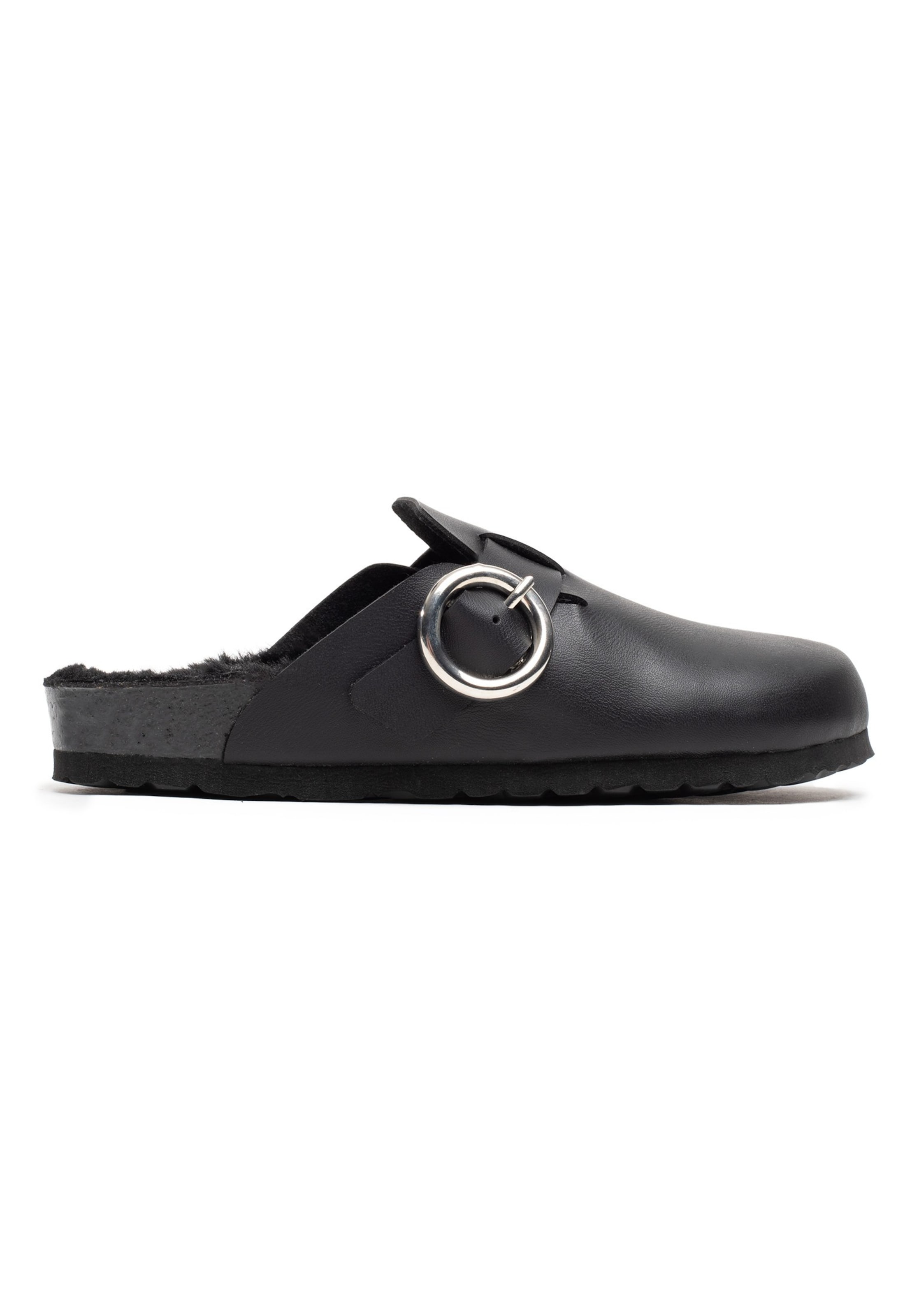 Bayton Clogs 'Aspen' in Zwart